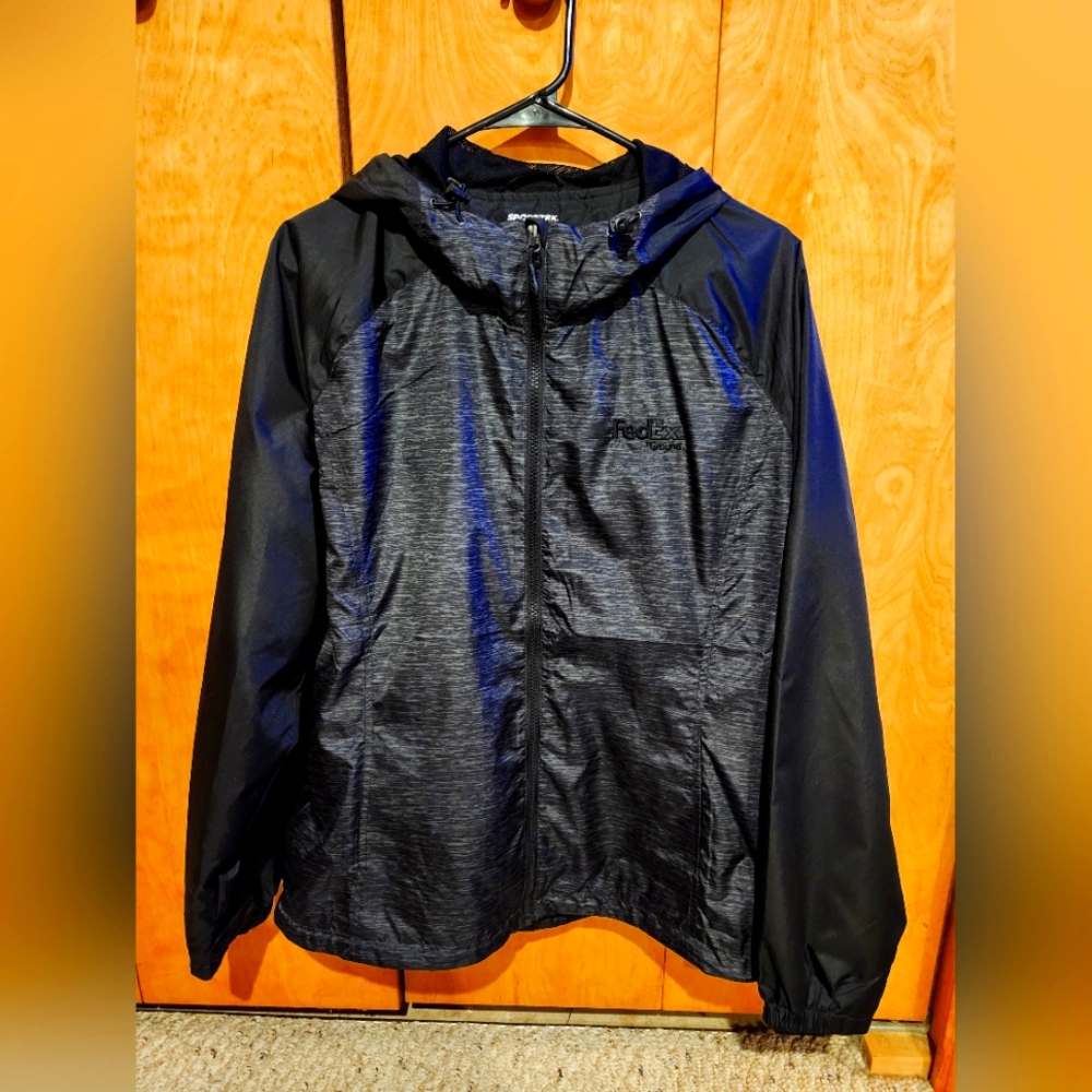 Fred Perry Black Windbreaker Jacket
